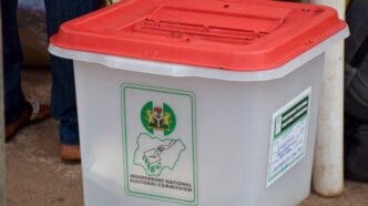 INEC Ballot Box.