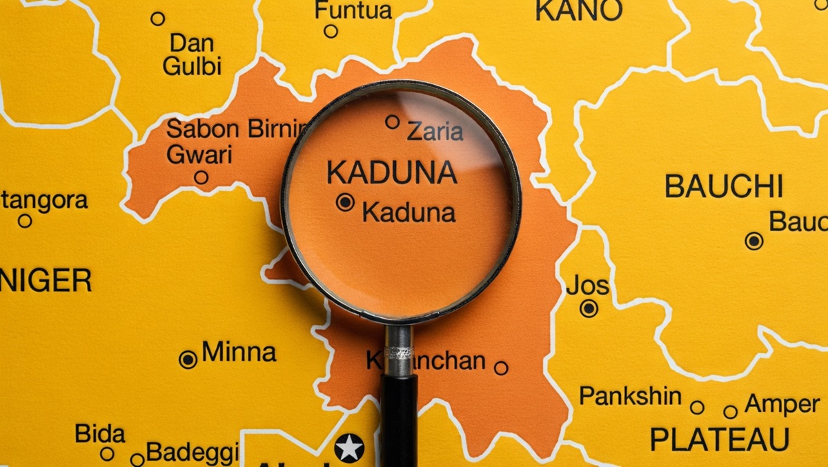 Kaduna Map. 