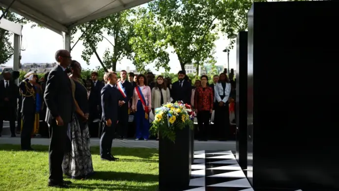 Macron, Kagame Inaugurate Rwanda Genocide Memorial (News Central TV)