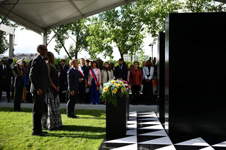 Macron, Kagame Inaugurate Rwanda Genocide Memorial (News Central TV)