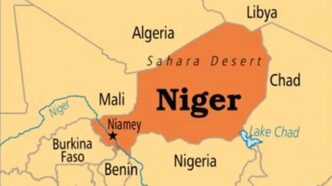 Niger Republic Map