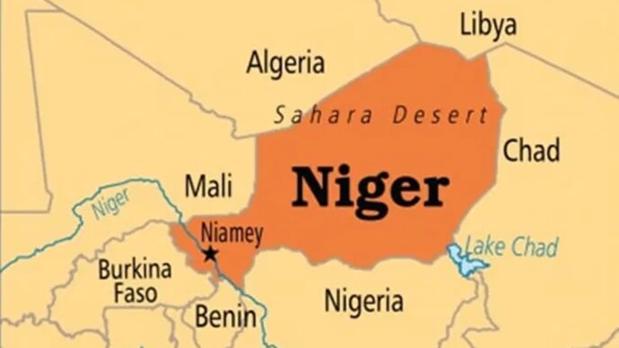 Niger Republic Map