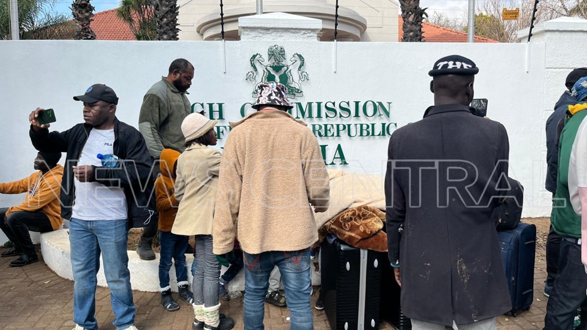 Video: Nigerians Protest Repatriation Delays in South Africa