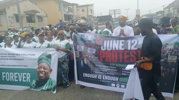 Osun Coalition Holds Protest for Oyo Abductees’ Release 