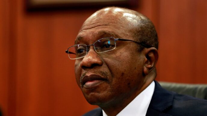 Former Governor of the Central Bank of Nigeria (CBN) Godwin Emefiele