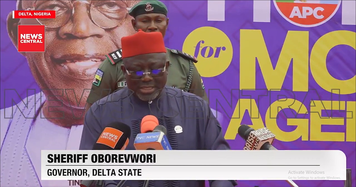 Delta Governor Commissions New Roads in Ndokwa West.