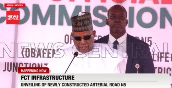 Shettima Vows Continuous FCT Transformation Efforts (News Central TV)