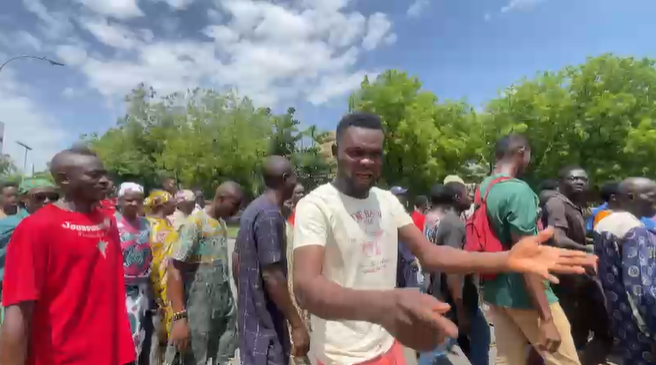 Protests Rock Abuja Over Insecurity (News Central TV)