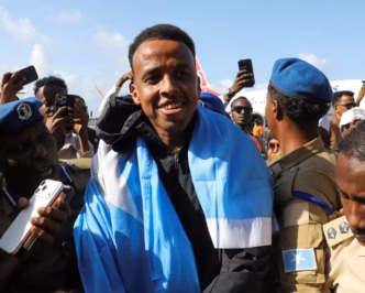 Somali Referee Omar Artan Gets Hero’s Welcome (News Central TV)