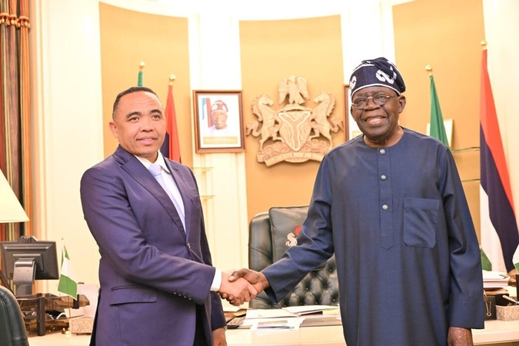 Tinubu Hosts Madagascar President at Aso Rock
