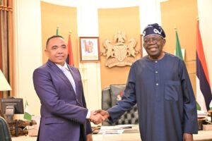Tinubu Hosts Madagascar President at Aso Rock