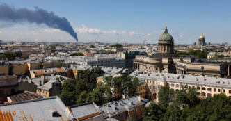 Ukrainian Drone Strikes Hit Saint Petersburg