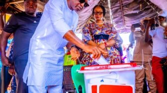 Governor Biodun Oyebanji Votes at Ekiti Election
