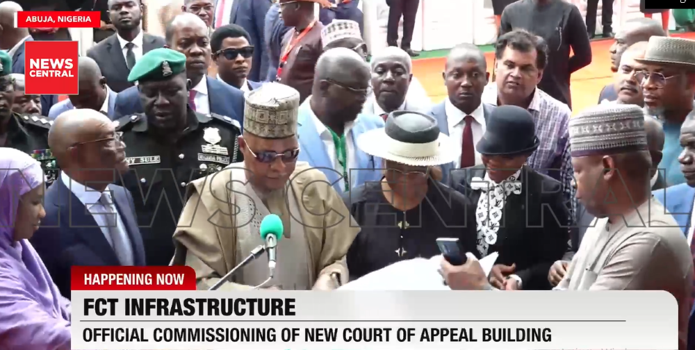 Shettima Commissions New Appeal Court in Abuja (NewsCentral TV)