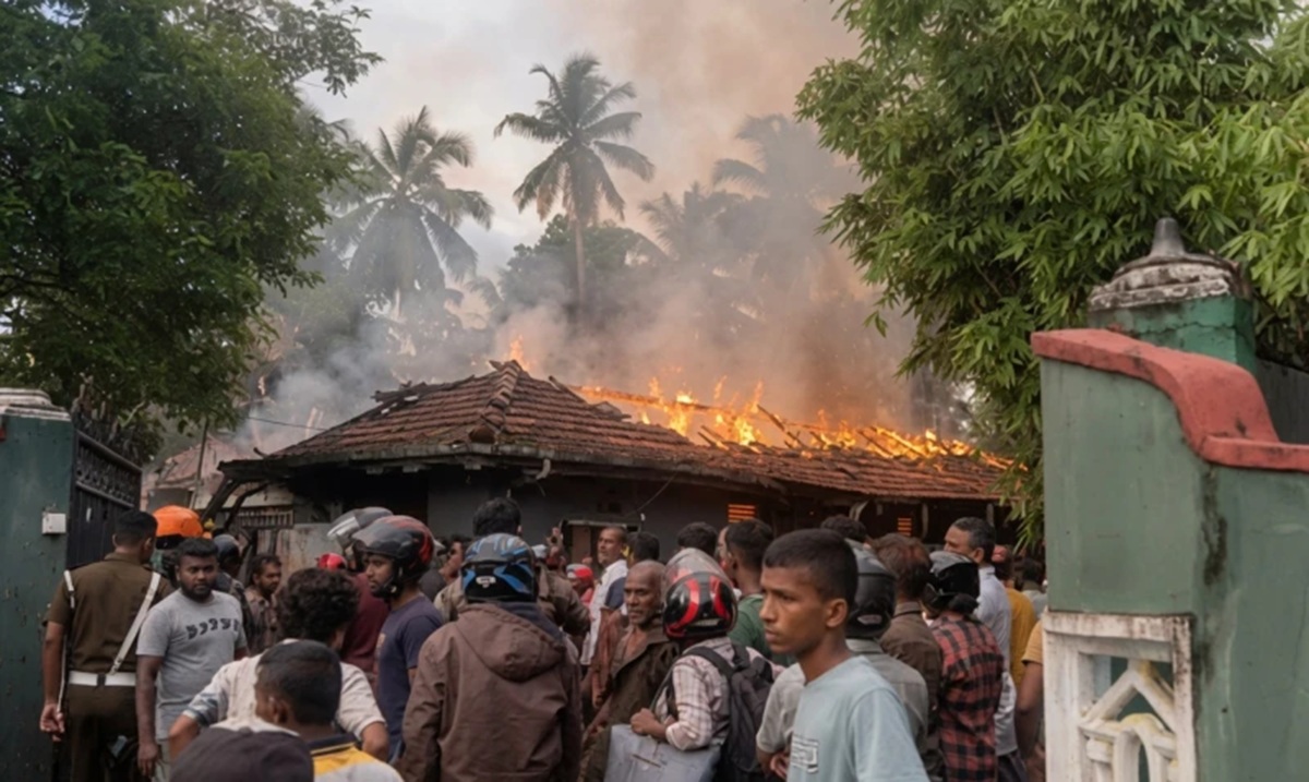 Sri Lanka Care Home Fire Leaves Five Dead