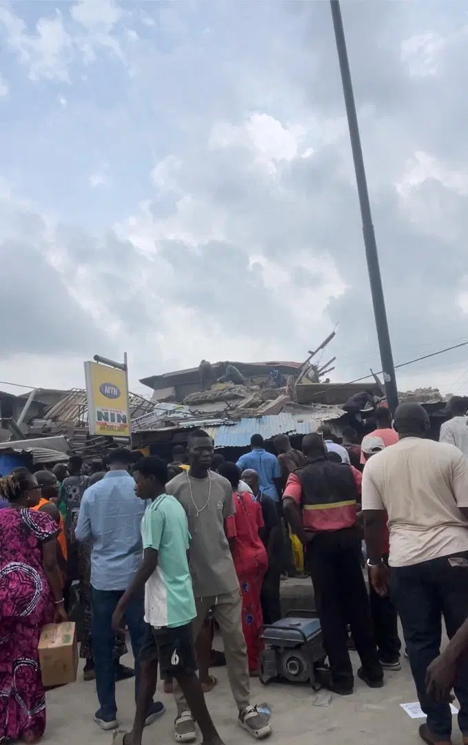  Three-Storey Building Collapses in Lagos