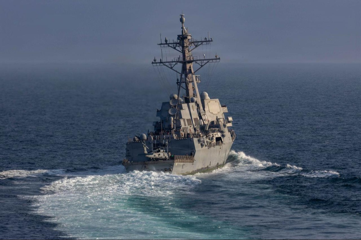 Iran Says Fired 'Warning Missiles' at US Destroyers 