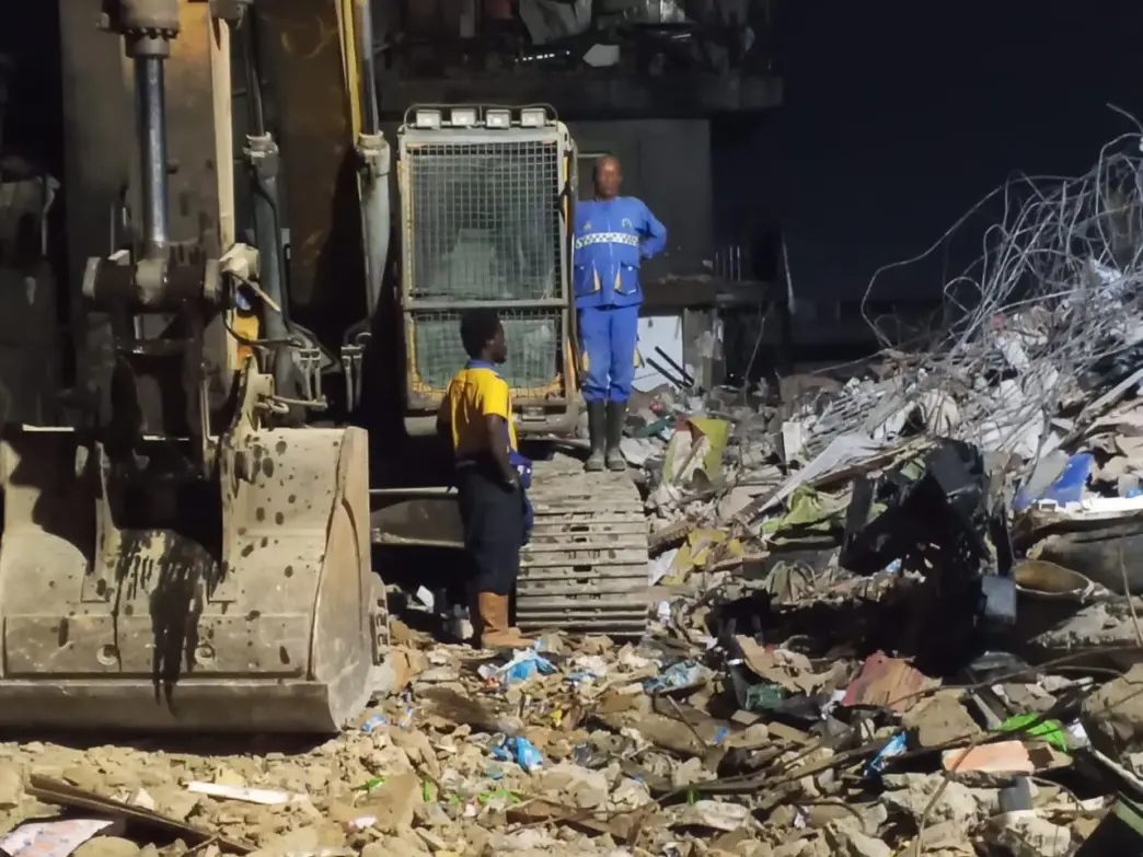 Death Toll Climbs to Nine in Lagos Building Collapse (NewsCentral TV)