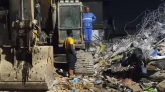 Death Toll Climbs to Nine in Lagos Building Collapse (NewsCentral TV)