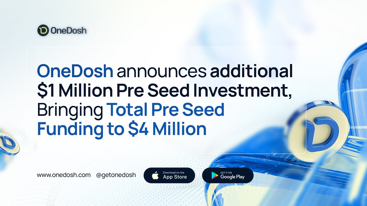 OneDosh Raises Pre-Seed Funding Total To $4 Million