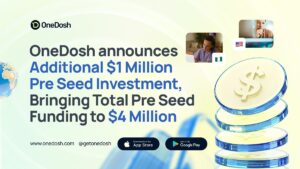 OneDosh Raises Pre-Seed Funding Total To $4 Million