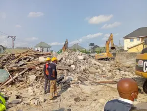 Building Collapses in Port Harcourt, Kill One, Injures Three