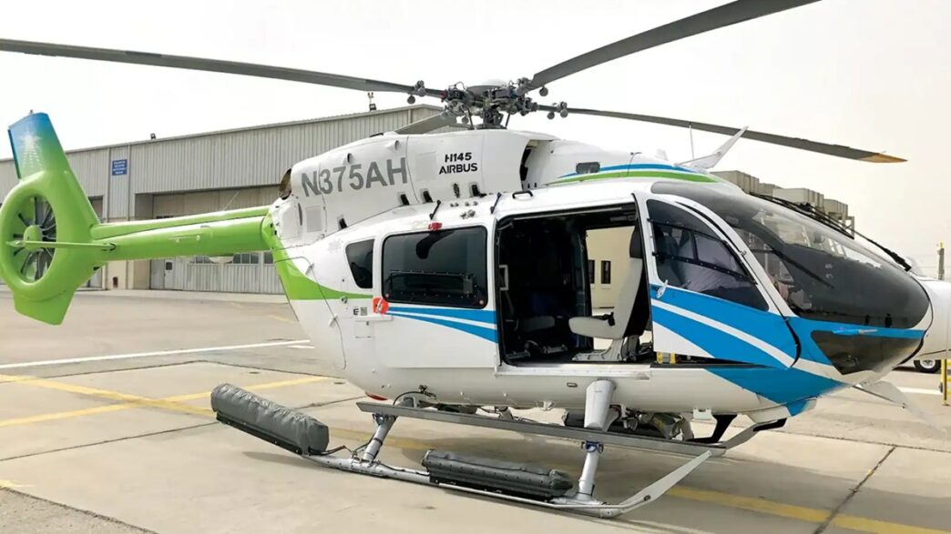 A Saudi Aramco helicopter. Photo: Aramco