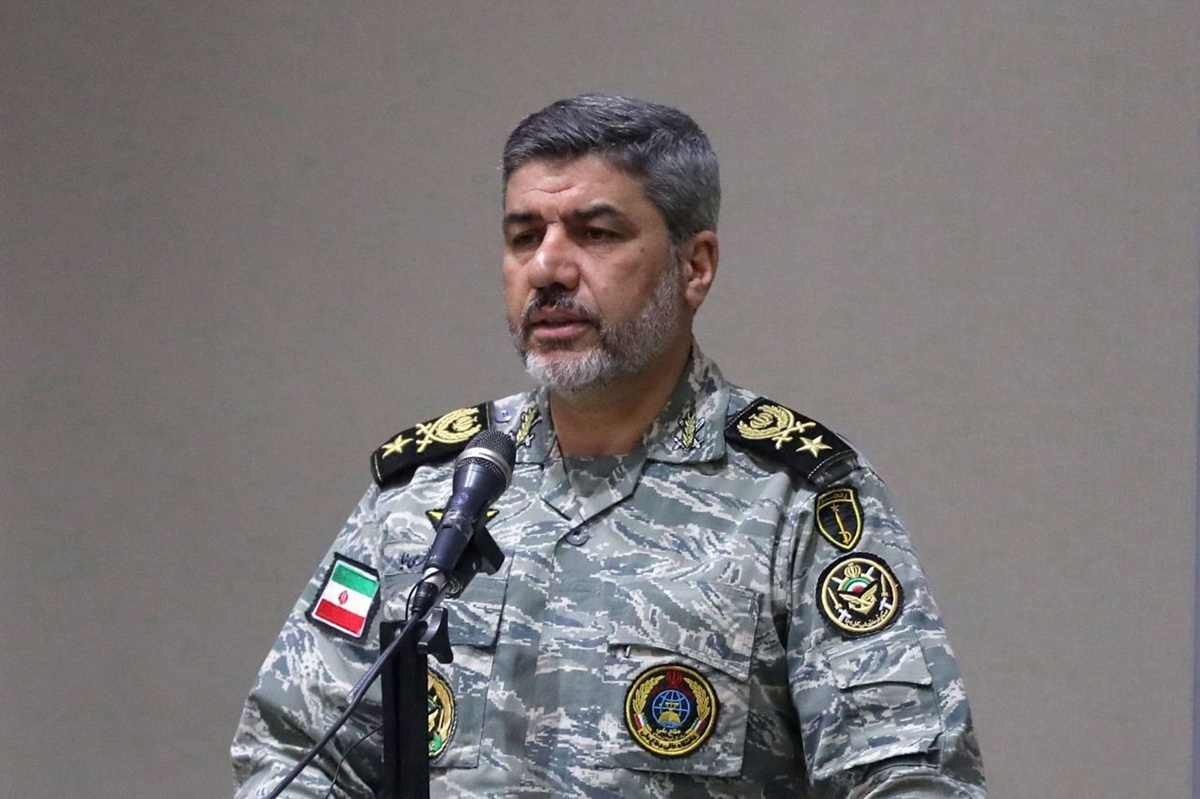 Iranian army spokesman Mohammad Akraminia