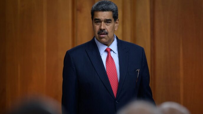 Venezuela's former president, Nicolas Maduro
