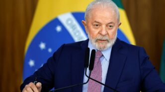 Brazilian President Luiz Inacio Lula da Silva