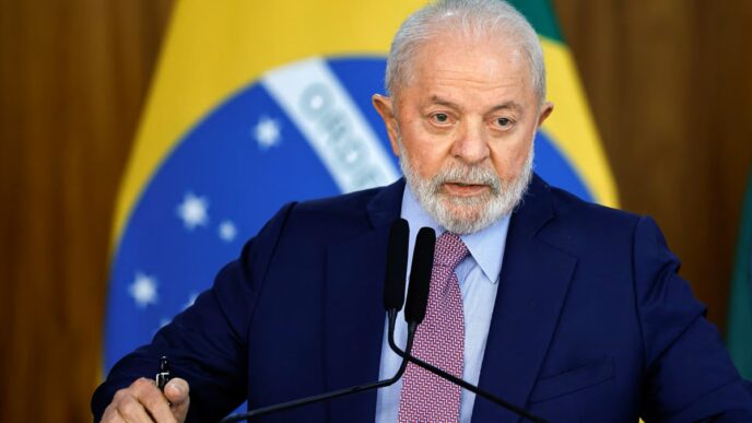 Brazilian President Luiz Inacio Lula da Silva
