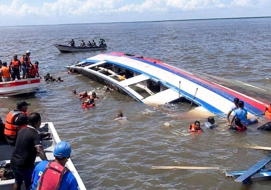 Guyana Ferry Capsize Leaves 10 Dead