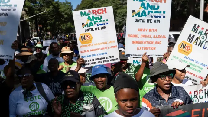 Anti-Immigrant Groups Raid Immigrants' Homes