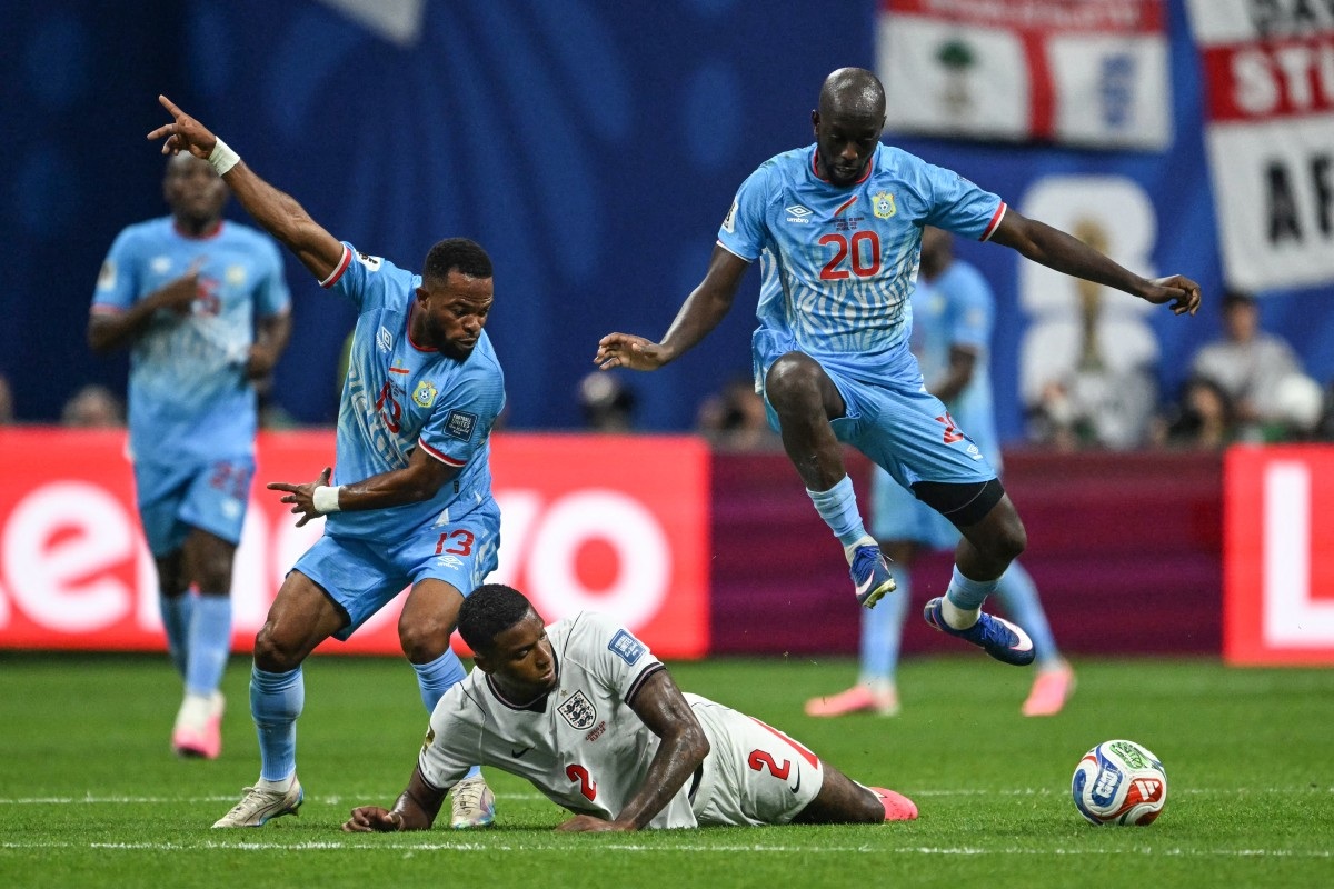 England Beat DR Congo 2-1 to Reach World Cup Last 16
