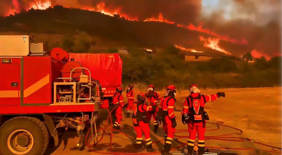 Spain Wildfire Destroys 12,000 Hectares