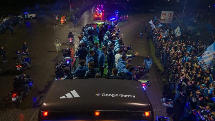 Argentina Team Returns Home After World Cup Final Defeat