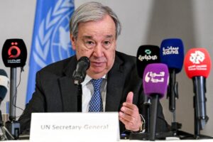 UN Chief Calls for Immediate Lifting of All Syria Sanctions
