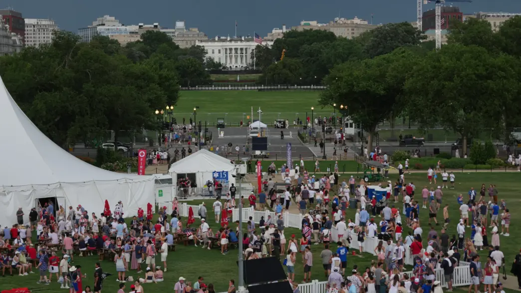 Severe Weather Disrupts US 250th Anniversary Celebration (NewsCentral TV)