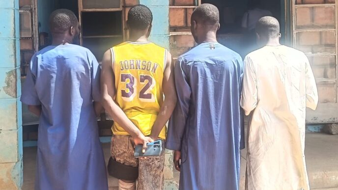 Adamawa Police Recover Stolen Phones After Robbery (News Central TV)