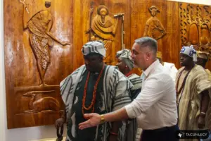 Alaafin Visits Largest African Diaspora Museum