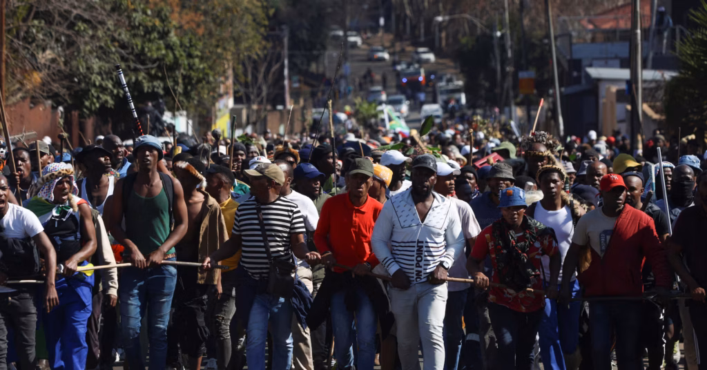 Anti-Migrant Protests (News Central TV)