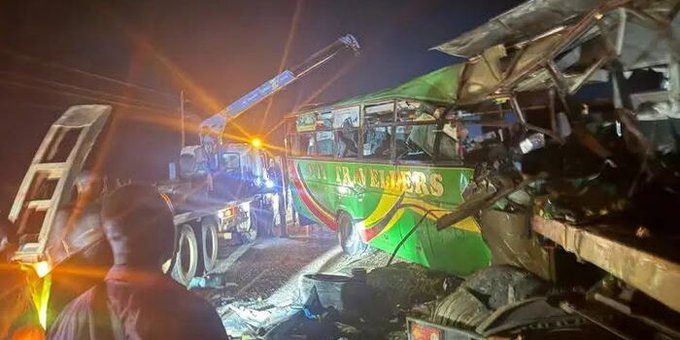 14 Killed in Uganda Bus-Truck Collision (NewsCentral TV)