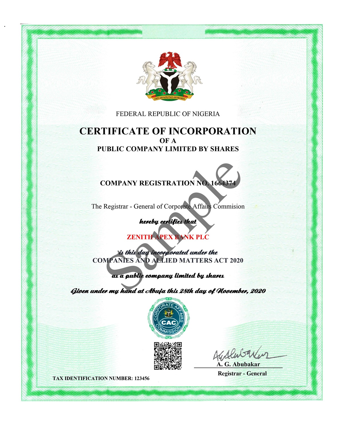 E-certificate