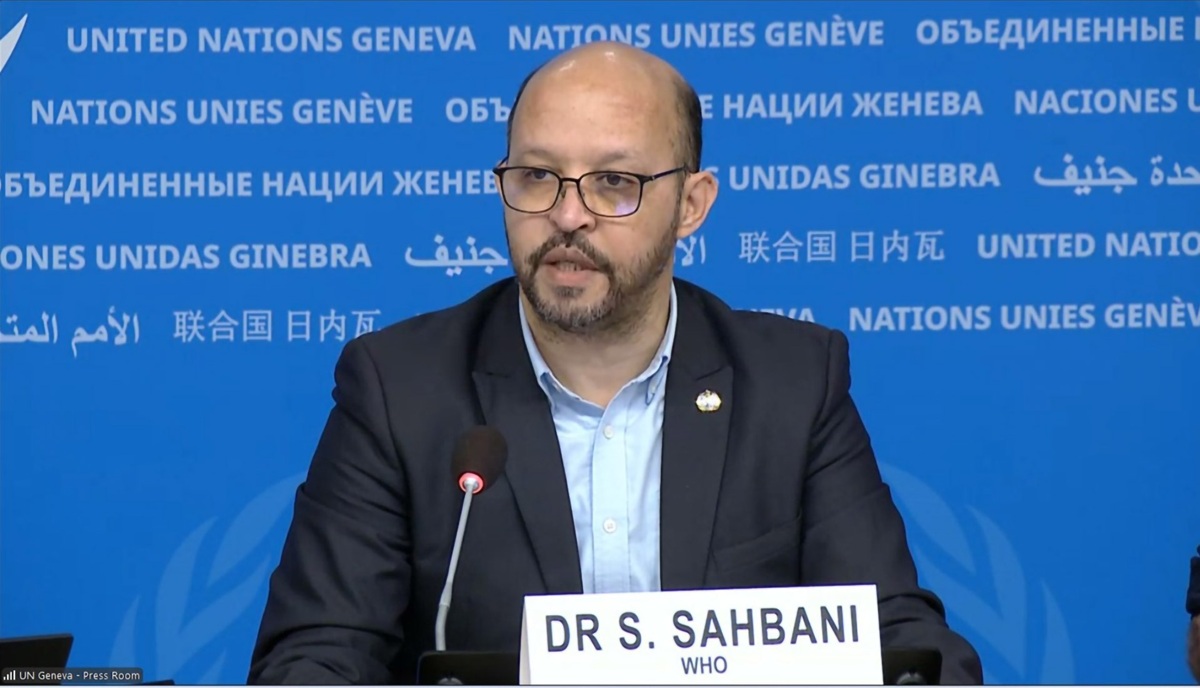 WHO's representative in Sudan, Shible Sahbani,