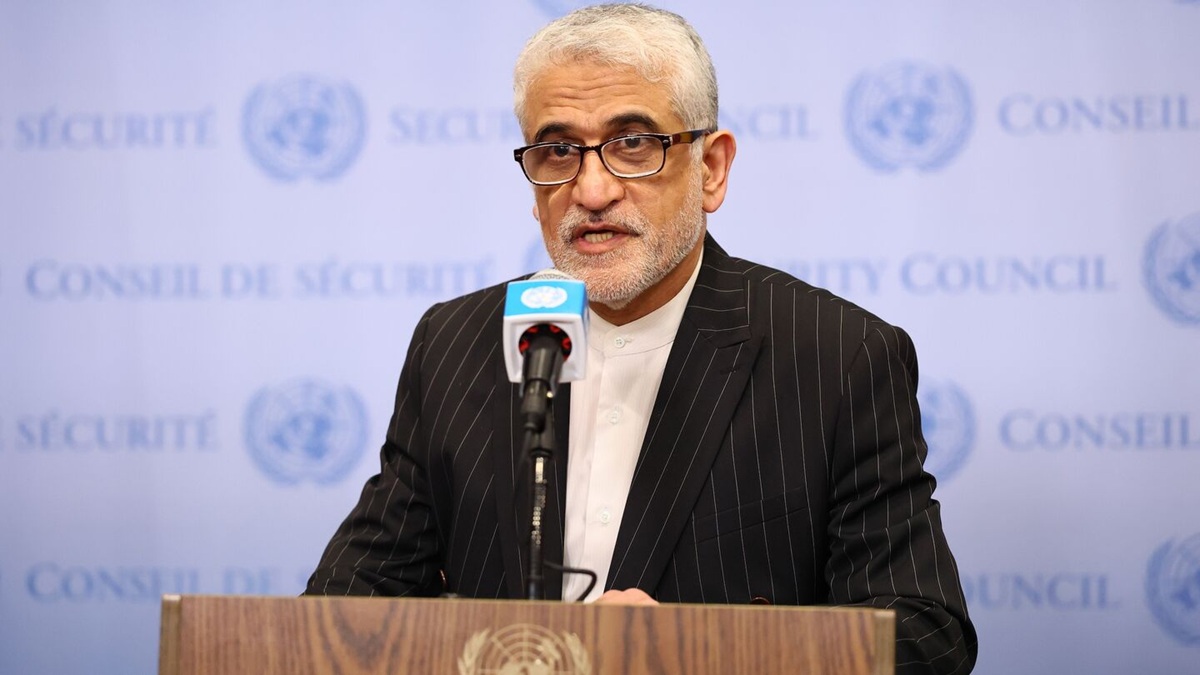 Iranian UN representative Amir Saeid Iravani