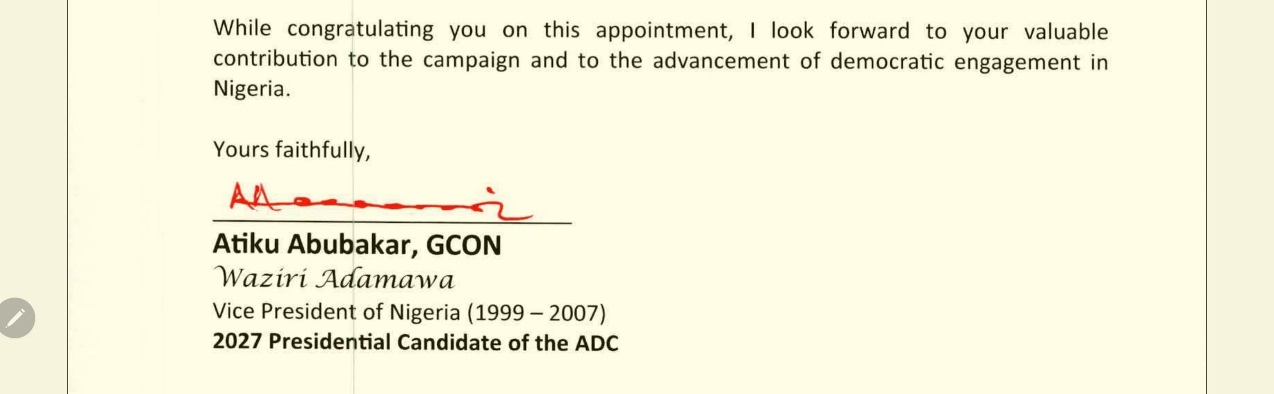 Atiku Appoints Kenneth Okonkwo As Spokesperson