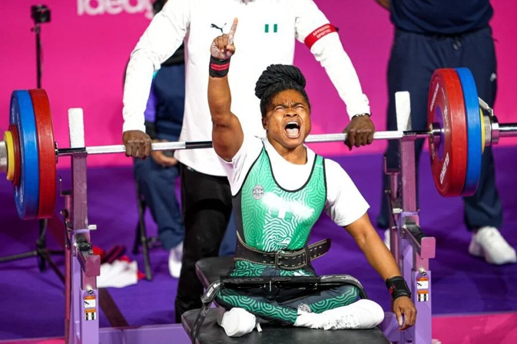 Esther Nworgu, who won Nigeria’s first gold medal of the Games