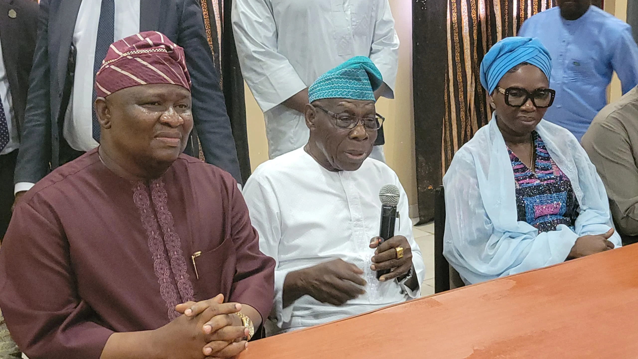Ogun 2027: Yayi visits Obasanjo, Amosun for support