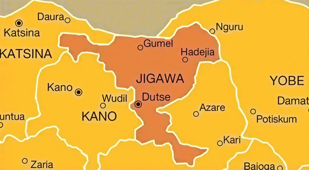 Jigawa State Map.