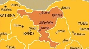 Jigawa State Map.